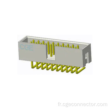 Connecteur d&#39;en-tête Box Box SMT à double ligne